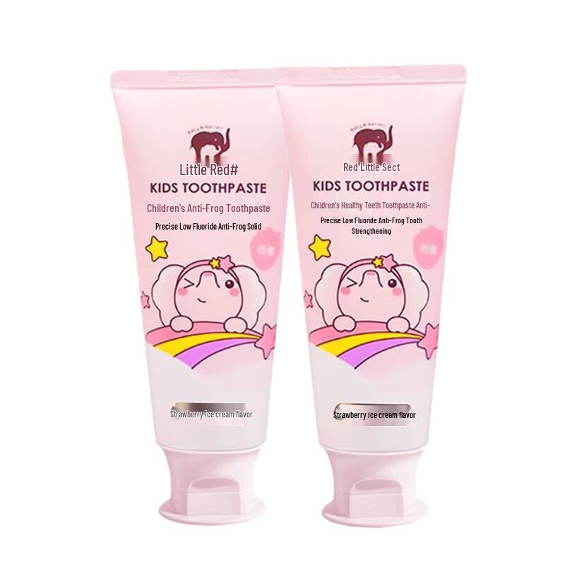 Red Elephant Kids Low Fluoride Strawberry Toothpaste