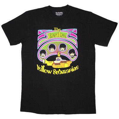 The Beatles - Yellow Submarine Heads In Circles V2 (T-Shirt)