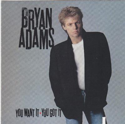CD BRYAN ADAMS - You Want It You Got It CD3154 A&M Records 1986 US Rock Used