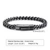 Stylish Stainless Steel Bali Foxtail Chain Bracelet for Men,Double Franco Link Chain Bracelets,Male Jewelry Gift for Dad Son