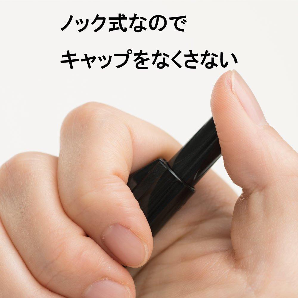 Pentel Handy S Retractable Pen Fine 3 Pens NXS15AP3AMZ Oil-Based AMZ-NXS15AP3, Point, Black,