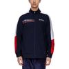Anta Training Series Letter Stand Collar Zipper Long Sleeve Jacket Men jackets Midnight-Blue 152437702-3