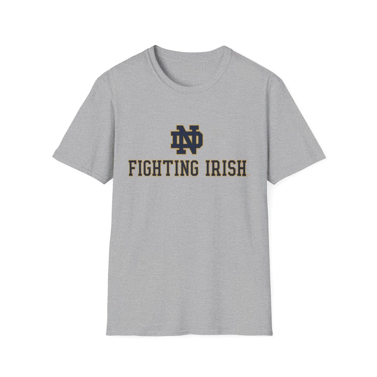 Notre Dame Fighting Irish Unisex T-Shirt, College Fan Apparel, Playoffs Football S