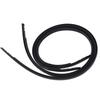 1 Pair Roof Drip Weatherstrip 74306-TBA-A11 Rubber Leakage Proof Dust Resistant Roof Weatherstrip Se