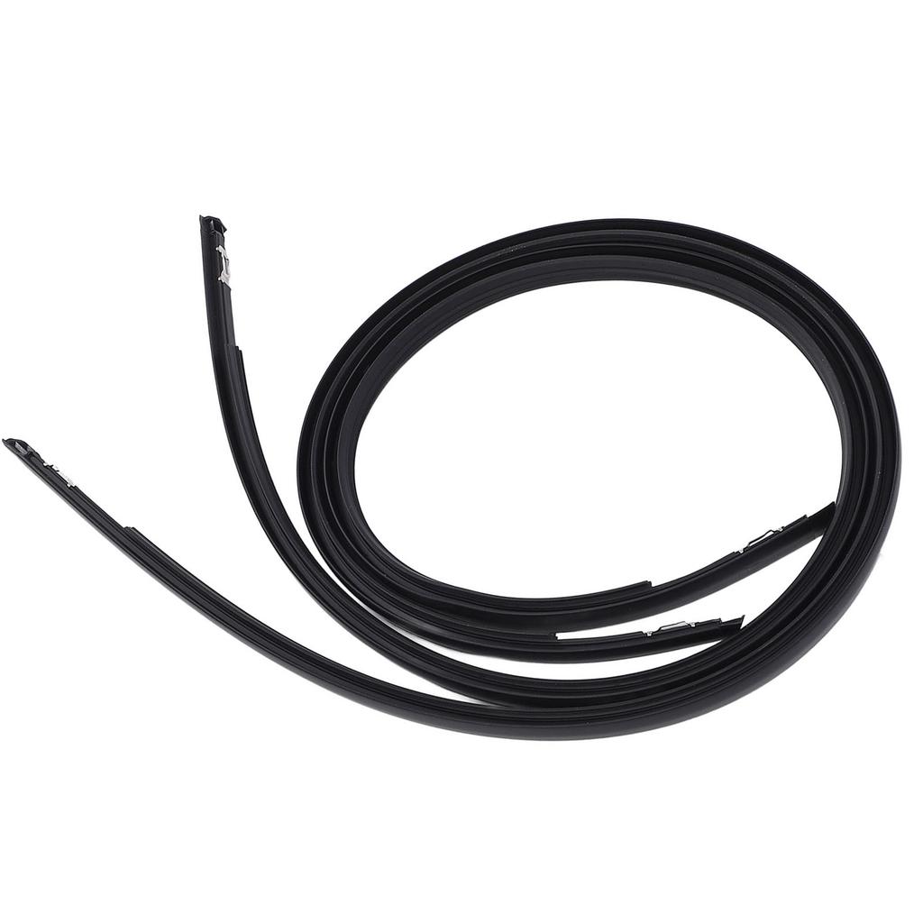 1 Pair Roof Drip Weatherstrip 74306-TBA-A11 Rubber Leakage Proof Dust Resistant Roof Weatherstrip Se