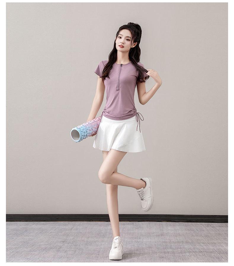 Damen-Tennis- und Sportbekleidung Sommer 2025: Badminton-T-Shirt, Laufshirt, Yoga-Outfit, Fitness-Rock & -Hose