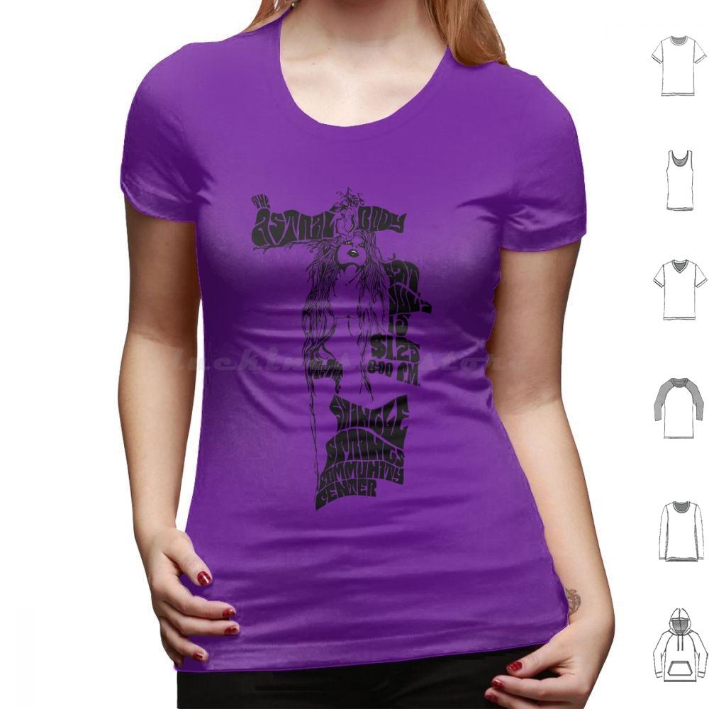 The Astral Body T Shirt Big Size 100 Cotton Astral Mutainable Stars Mystic 1960s Band Jam Music