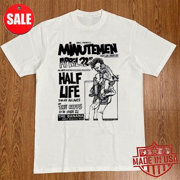 New Minutemen Half Life Punk Flyer Gift For Fans Unisex S-5XL Shirt B06_129 Unisex T-Shirt S