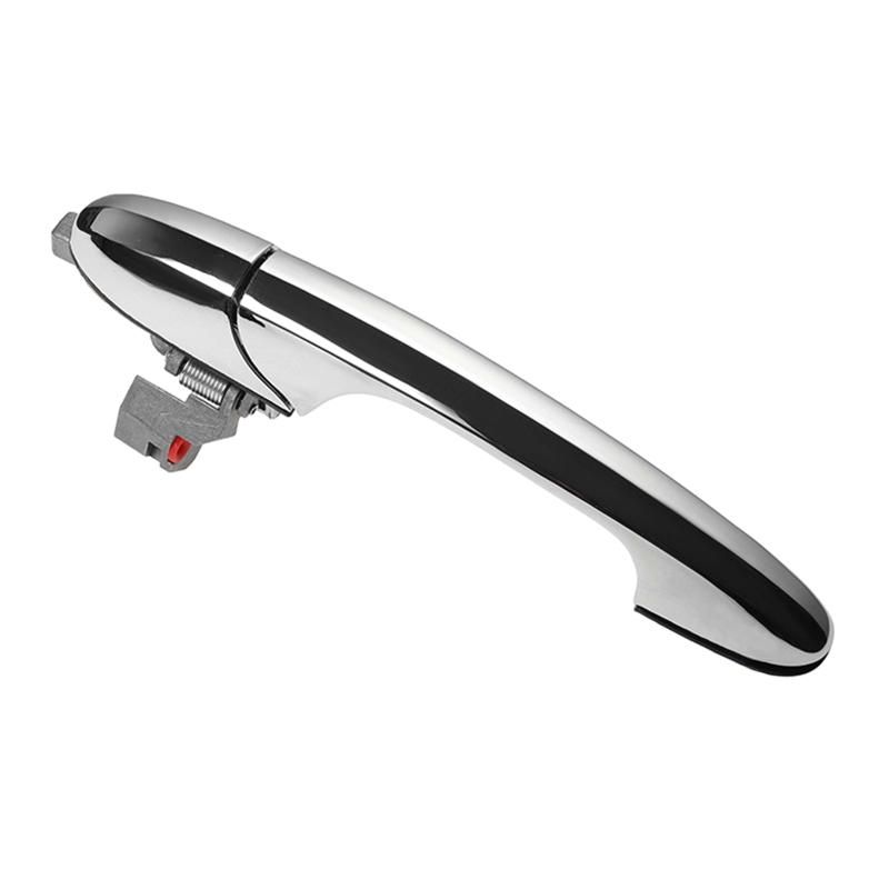 Exterior Chrome Door Handle Front Left/Right Driver Side for 500 OE:735592012 735485872