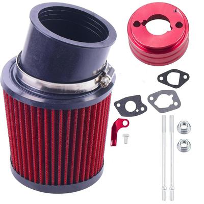 High Performance Upgraded Air Filter Adapter Intake Spark Plug Kit for Predator 212cc 6.5 Hp Engine Mini Bike Go Kart Racing