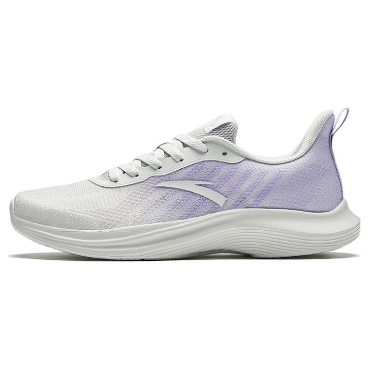 

New Anta Anti Slip Wear Resistant Low Top Running Shoes Women s White Purple 922335503-5 37.5