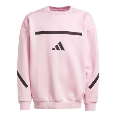 adidas Sweatshirt Pink Black Teenagers JJ4861