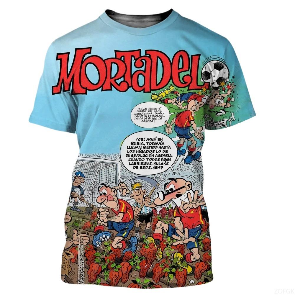 3D Summer Fashion Trend Anime Loose Casual Printed Short Sleeved Personalized Comfortable Round Neck T-shirt