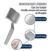Professional Barber Fade Comb, Ergonomic Anti-Static Flat-Top Hair Cutting Comb for Precise Blending and Fading less