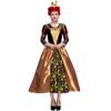 Cosplay year color fantasy wonderland peach heart queen cosplay costume retro court costume halloween poison queen costume