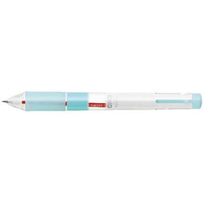 Stylo Multifonction Zebra Sarasa Select Soft Light, Grip, Porte-5 Couleurs, Bleu, S5A25-LB
