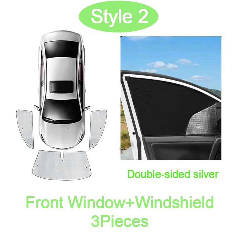 Car Full Sunshades For BYD Seagull Accessories Dolphin Mini Surf Atto 1 EQ 2025 2024 2023 Aluminium Foil Windshield Heat Shield