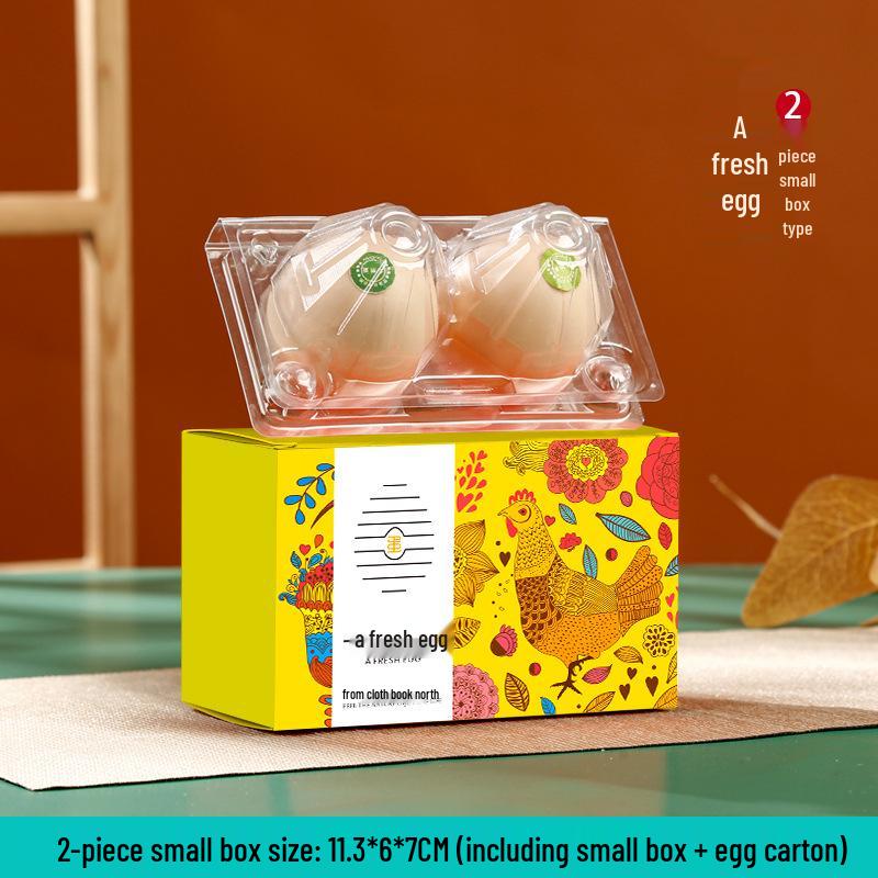 Подарочная коробка с яйцами обогащенными селеном Ручная упаковка на 10-50 яиц 1380₽