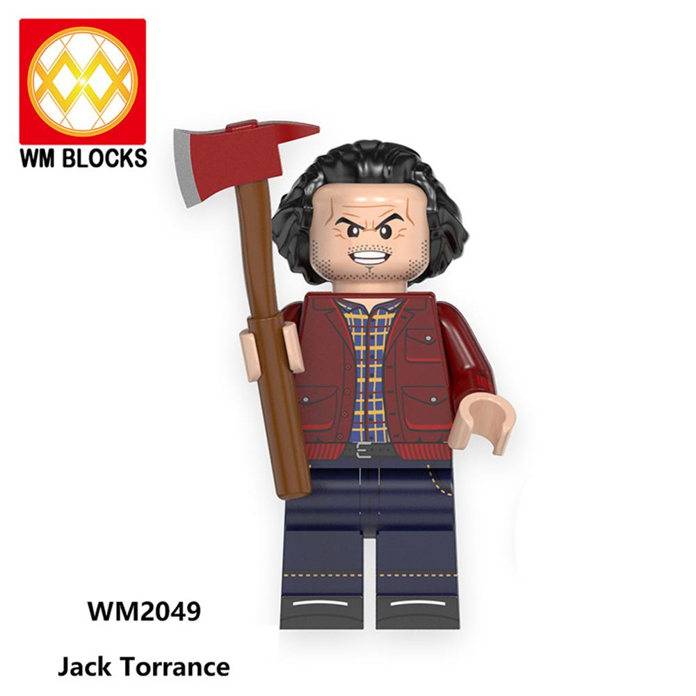 Wm Halloween Series Assembled Minifigure Building Blocks Children Puzzle Toys Birthday Gifts