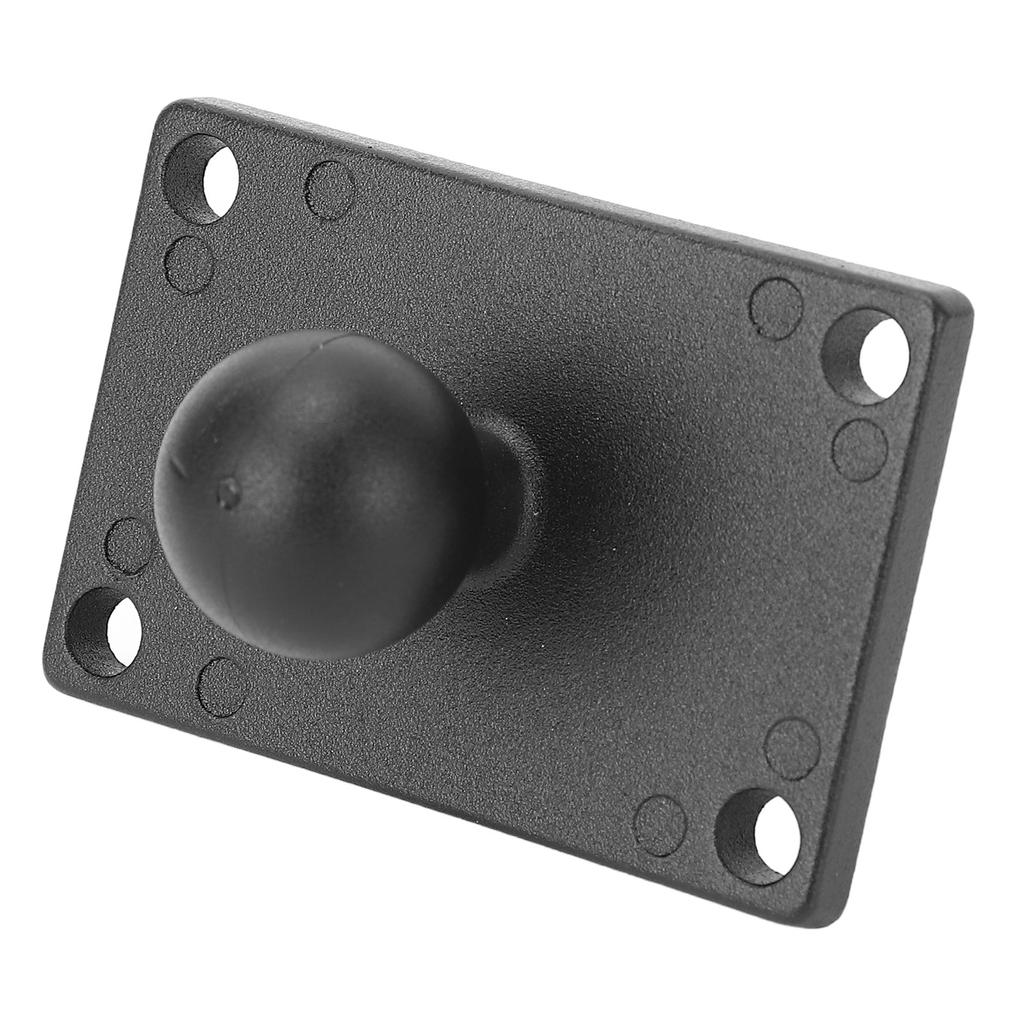 1 Inch Ball Mount Universal Aluminum Alloy AMPS Square Plate with AMPS Hole for RAM Mounts B Size Ball Double Socket