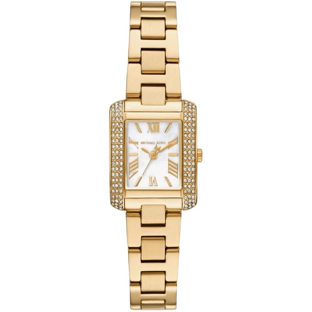 Michael Kors Women's Gold Mk4867 Emery Mother Of Pearl Dial Watch