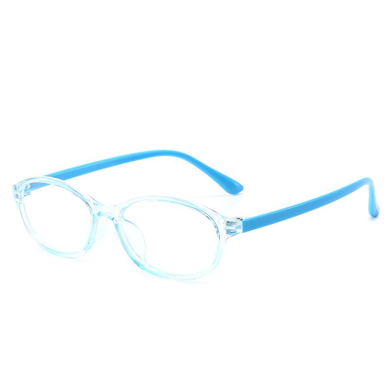 Blue Light Blocking Glasses For Kids Computer Glasses Silicone Frame Clear Lens Girl Boy Video Gaming Children Safety Eyewear