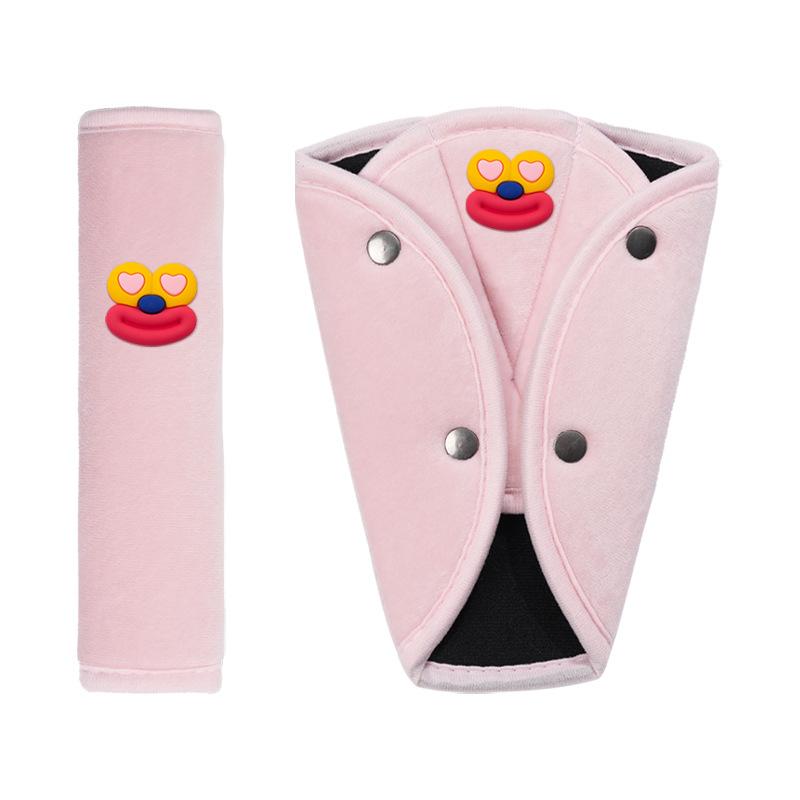Car Seat Belt Shoulder Cover Children's Plush Comfort Car Shoulder Pad Car Anti-strangle Seat Belt Cover