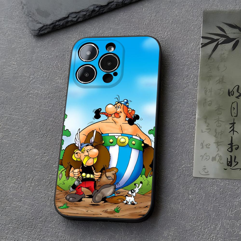 

Чехол для телефона Астерикс и Обеликс Funda Для iPhone 13 17 16 11 15ProMax 14 12 Pro Xs Max Mini Xr X 7 8 6 6s Plus Чехлы iPhone 15 Plus