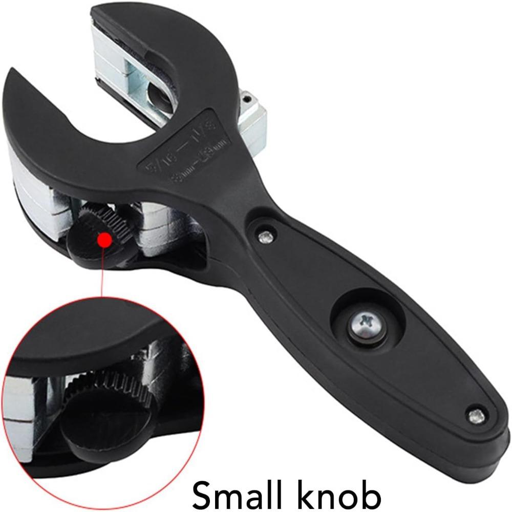 Ratcheting Mechanism Copper Pipe Cutter 2 In 1 Function Metal Pipe Cutter Home Working