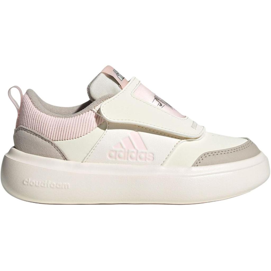 Adidas Park St Ac Classic Comfortable Low-Top Casual Shoes Kids Sneakers Off-White KJ8727