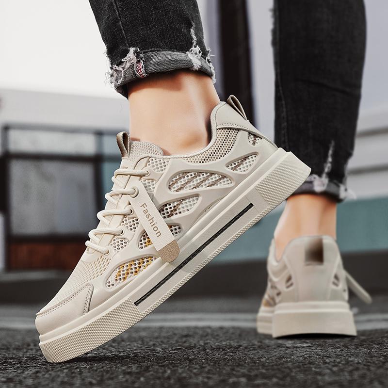 Fashion CYYTL Summer Breathable Mesh Shoes For Men Sneakers Casual Outdoor Sports Tennis Running Hiking Luxury Designer Platform Loafers