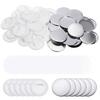 120/200/500 Sets Blank Badge Pin Button Maker Parts Material Supplies 25mm 32mm 37mm 44mm 50mm 58mm 75mm DIY Buttons Making