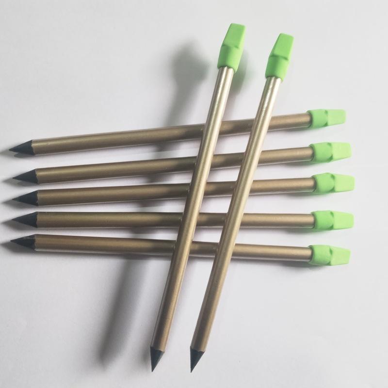 Green Eye Protection Wood Pencils with Eraser, Thick Lead, HB, 20-Pack for Students HB чёрный