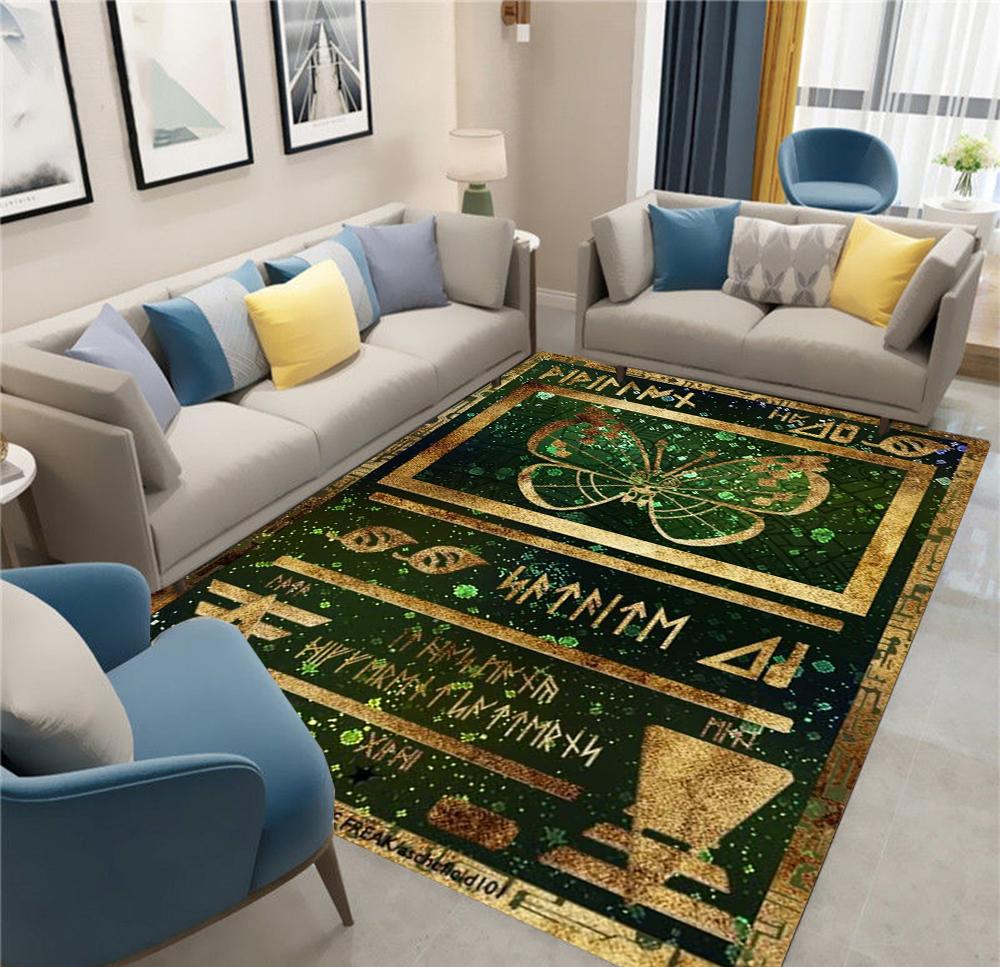 Kober s motivem Pokemon Kreslená karta pro obývací pokoj Ložnici Dekorace, Podložka pod nohy k pohovce Rohožka Dárek Dítě