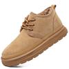 Martin boots winter velvet warm cotton shoes men's non-slip and cold-proof mid-help casual snow boots