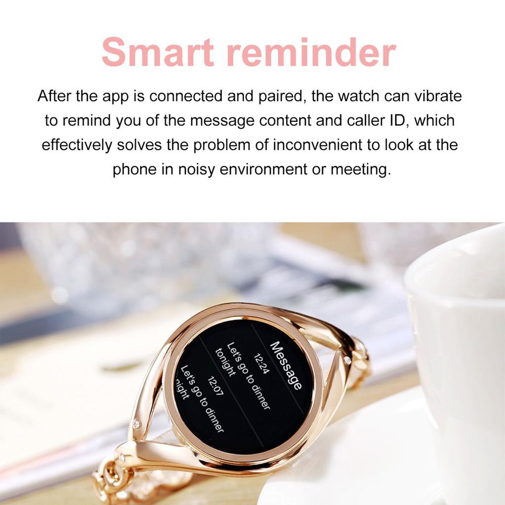 Buy LEMFO LEM1995 Female Smart Watch Bluetooth Fitness Tracker IP67  Waterproof Sleep/Heart Rate/Blood Pressure Monitor Smartwatches at  affordable prices — free shipping, real reviews with photos — Joom