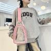 Trendy Water-Sprinkling Festival Bag Large Size Clear Sling Bag Festival PVC Chest Bag  Beach