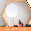 Shiny Love Heart Mirror Square/Round Hand Cosmetic  Mirror Sweet Handheld Makeup Mirror  Female