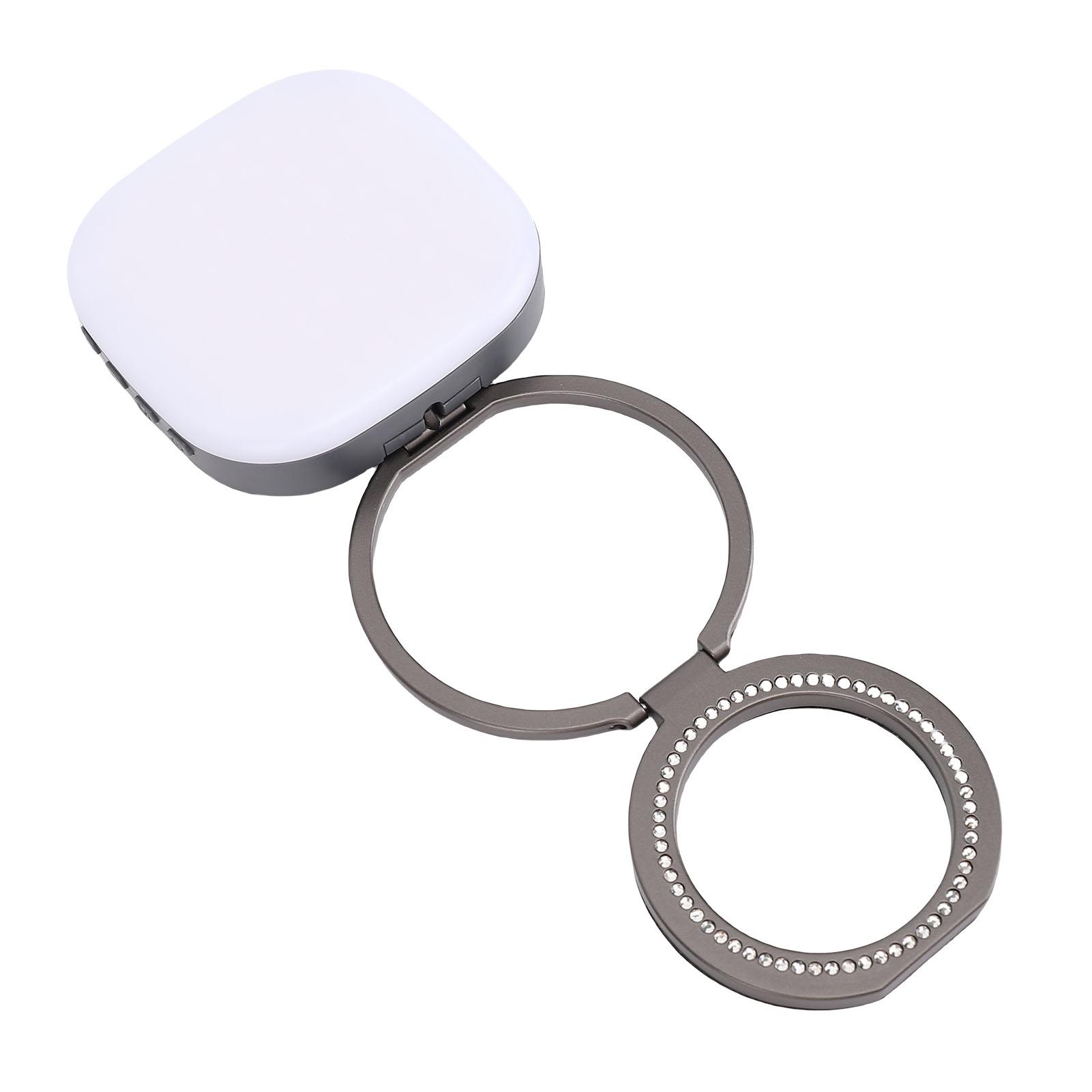 

Магнитный свет для селфи для телефона от 3200K до 8500K Складной Портативный Заряжаемый от Type-C Видеосвет