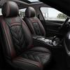 Universal Full Leather Car Seat Cushion for Five-Seaters - All-Season Coverage