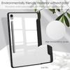 For Samsung Galaxy Tab S10 FE/S9 FE Case Clear Acrylic Leather Tablet Cover Support Auto Sleep/Wake