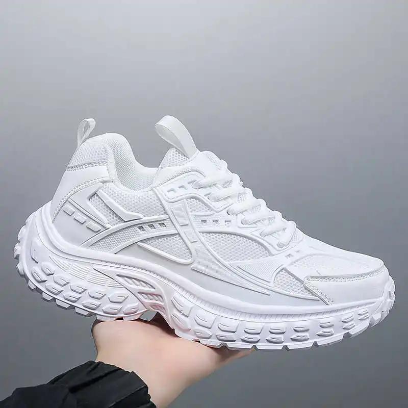 Round Toe Massive Fall Shoes Heels Elegant Sneakers For Men Dress Sports Functional Workout Branded Scarp Suppliers Runner