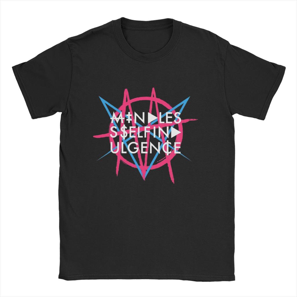 Mindless Self Indulgence Pure Cotton T Shirt For Mens Summer Streetwear T Shirts O Neck Harajuku Tees Oversized Print Clothing