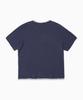 DOFFJASON Cutoff Layered Slub T-Shirt Navy
