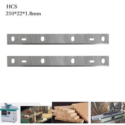 Planer Blades 210*22*1.8mm HSS Wood Planer Cutting Tools 8in for Woodstar PT85