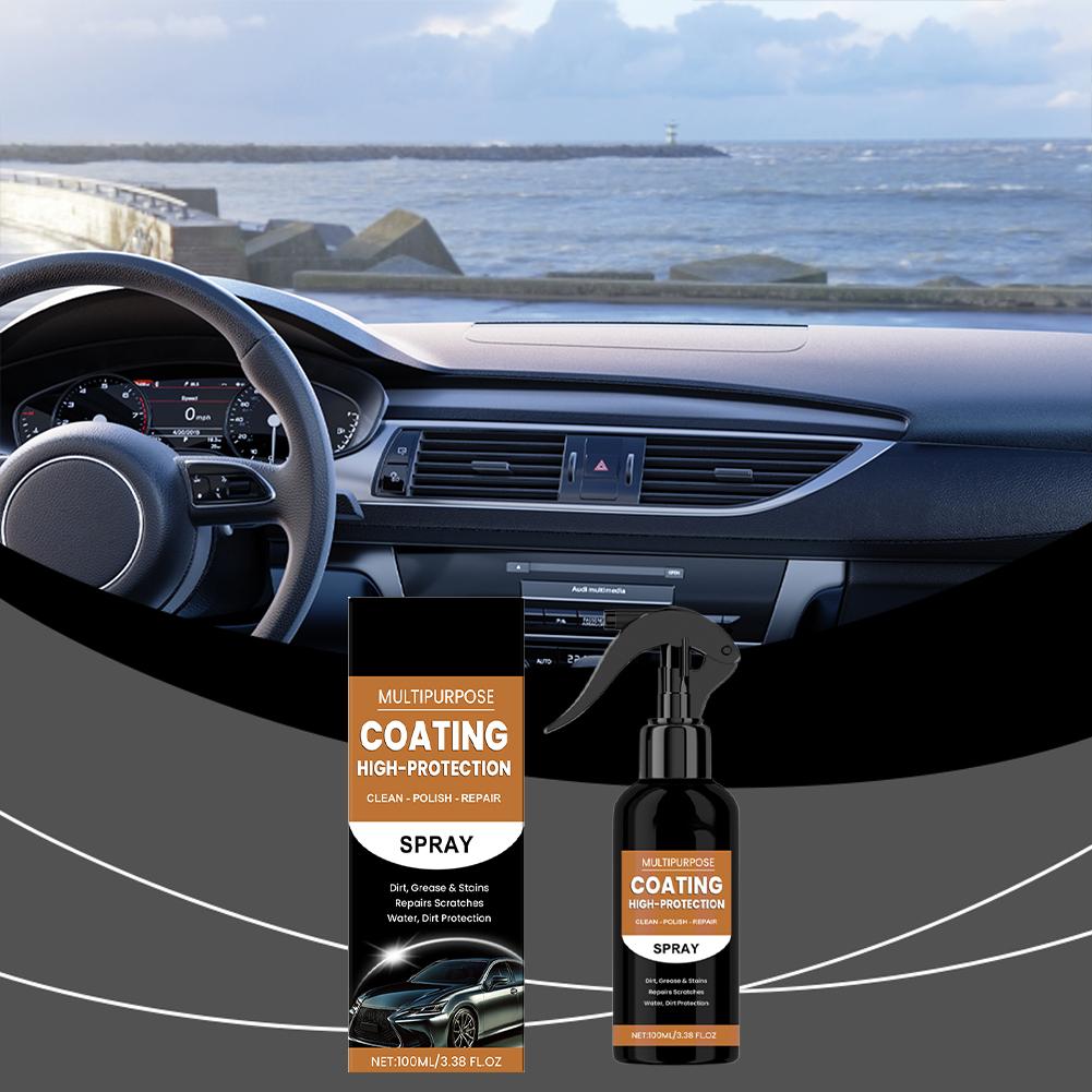 3 In 1 High Protection Quick Car Coating Spray, Nexa Turbo Shine, Nexa Car Scratch Remover