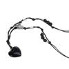 Heart Natural Stone Necklace Woven Rope Chain Choker for Women Girl Unisex Necklace Gemstone-Jewelry Ornament Gift