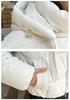 Korean Style Hooded Cropped Cotton Padded Jacket - Winter Outerwear for Short and Plus Size