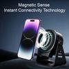 Easy Use Speaker for Elderly Wireless Induction Speaker, No Bluetooth-compatible Auto Play Sound Amplifier with Phone Loud Accessory Stand,