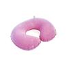 Travel Inflatable C-shaped Pillow for Car Airplane, Portable U-shaped PVC Plush Neck Pillow